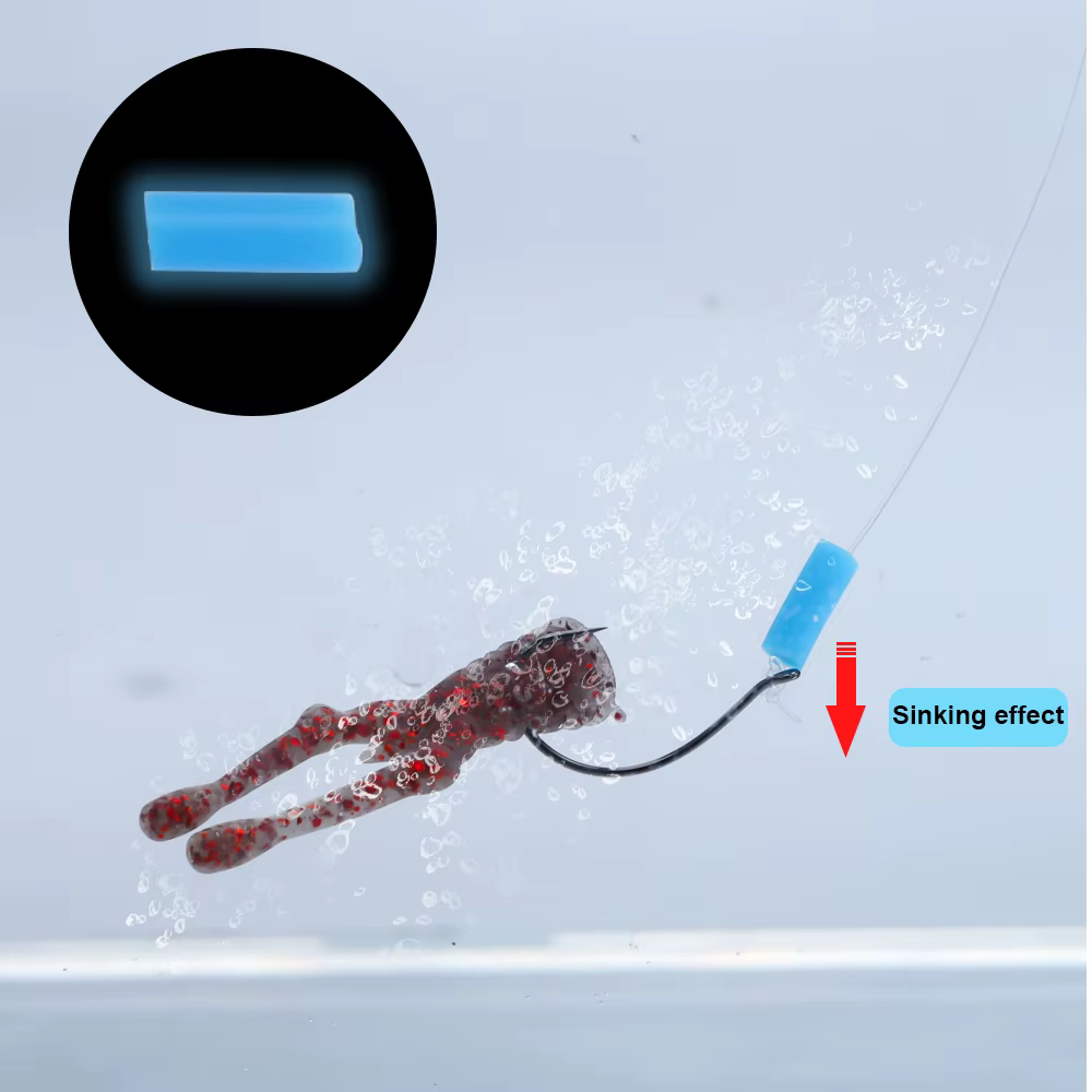 FISH KING Manguera luminosa pesca silicona para aparejos de carpa - imagen 3