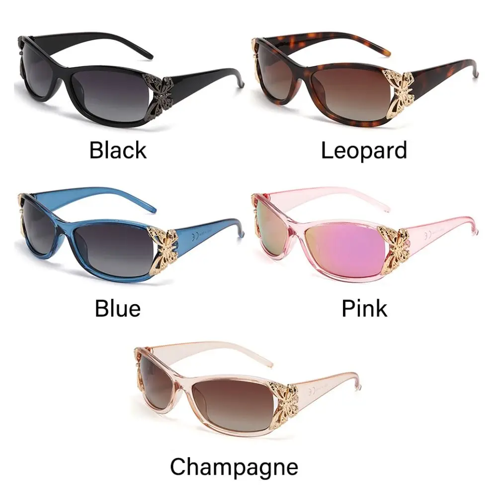 Gafas de sol polarizadas envolventes estilo Y2K