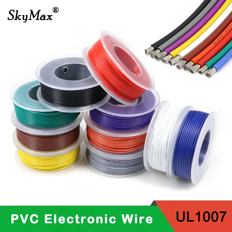 Cable eléctrico de cobre estañado PVC para iluminación LED DIY - imagen 2