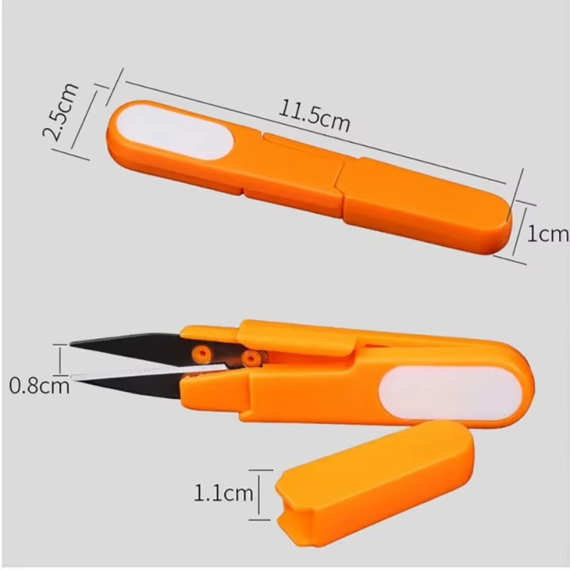 Tijeras Cortahilos para Pesca con Tapa Protectora – Mini, Portátiles y Resistentes - imagen 3