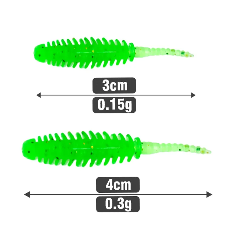 DUODUOYU Señuelos de vinilo flotantes para pez roca tipo swimbait