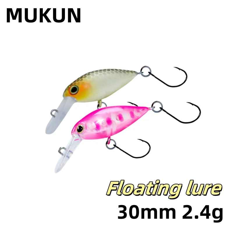 Mini Crankbait Mukun – Señuelo Minnow para Trucha y Perca - imagen 5