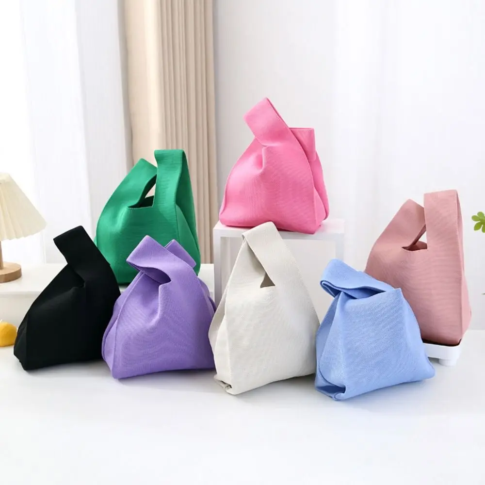Bolsa de pesca tote tejida con nudo, gran capacidad reutilizable - imagen 5