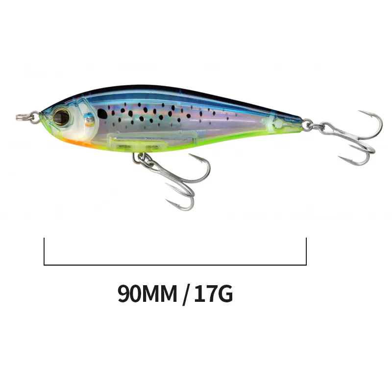 Wobbler 3D 90mm 18g – Señuelo para trucha agua salada - imagen 4