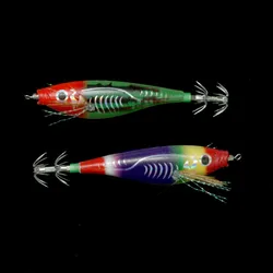 BRAVMACK jig luminoso arcoíris laser glow para calamar en agua salada