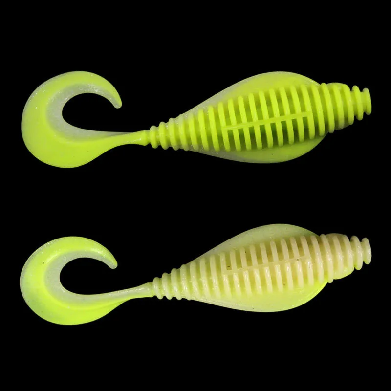 Bazooka Curl Tail Swimbait – Señuelo de silicona para lubina y trucha - imagen 5