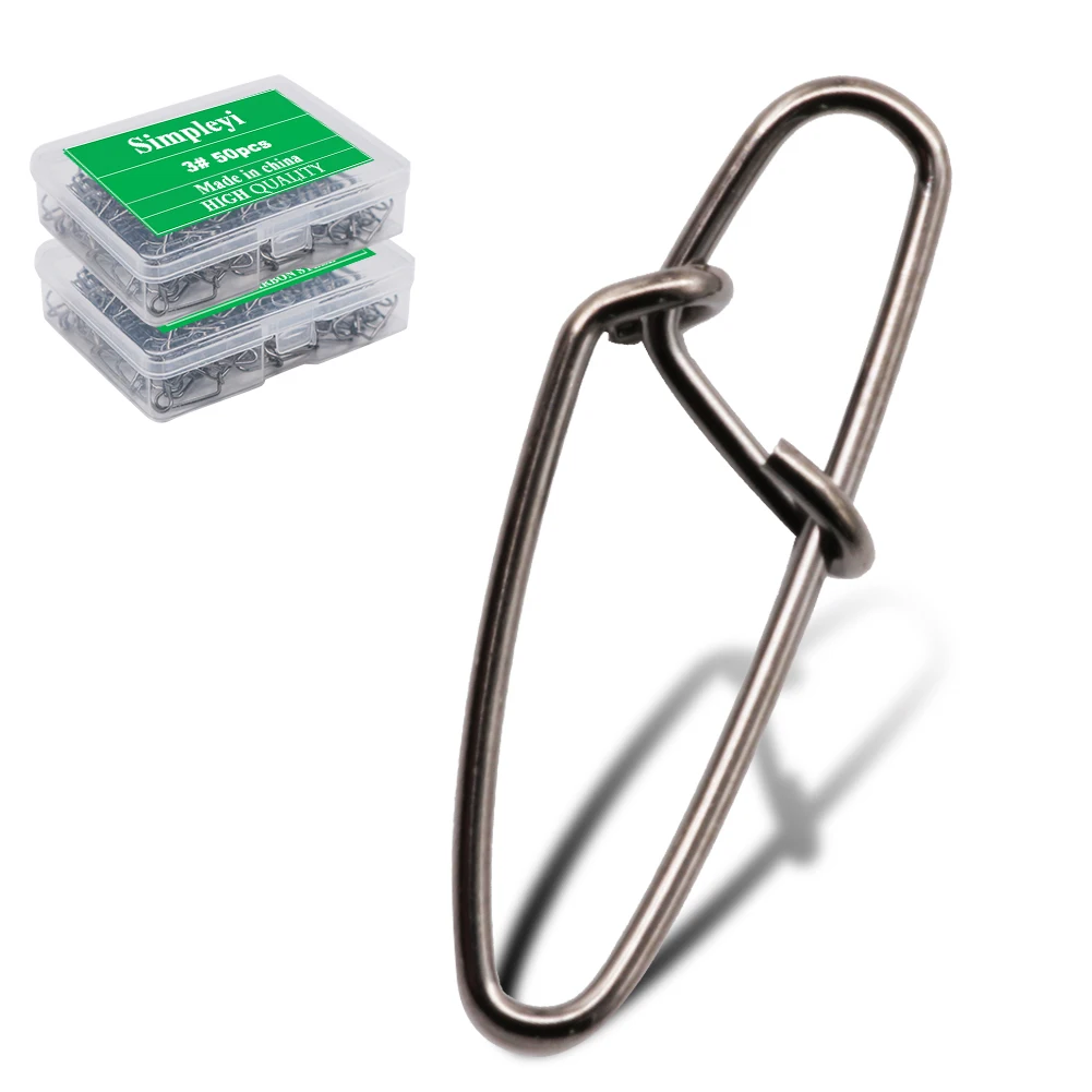 Eslabón rápido Quick Link acero inoxidable para pesca