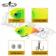 Walk Fish Señuelo VIB con anzuelos triples para lubina y lucio