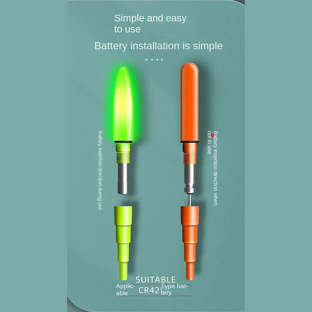 Boya LED electrónica de inducción luminosa, flotador pesca nocturna - imagen 3