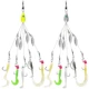 FREE FISHER Caja de aparejos Alabama con jig head y vinilos - imagen 4