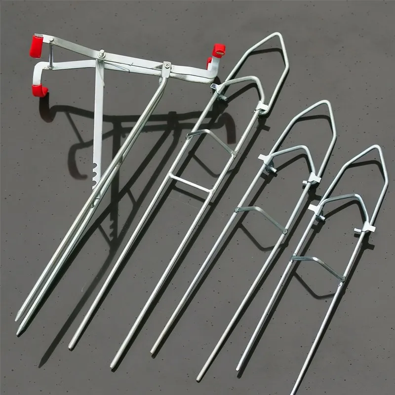 Soporte para caña pescar acero inoxidable doble uso - imagen 2