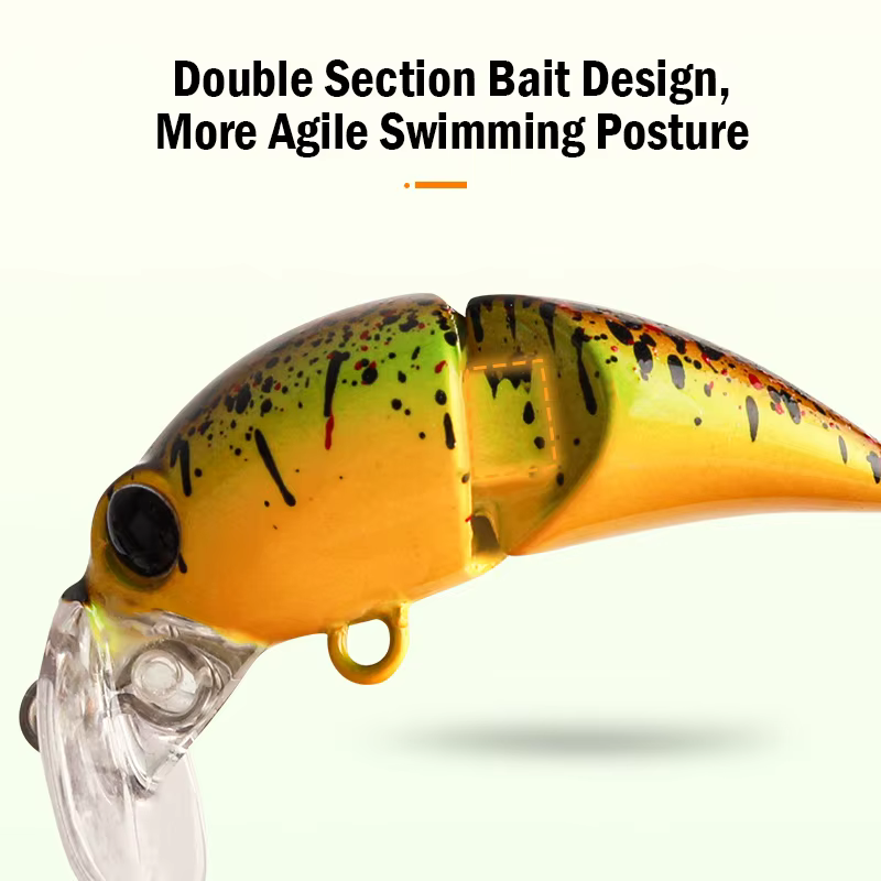 LEYDUN Micro Crankbait – 35mm flotante buceo poco profundo - imagen 3