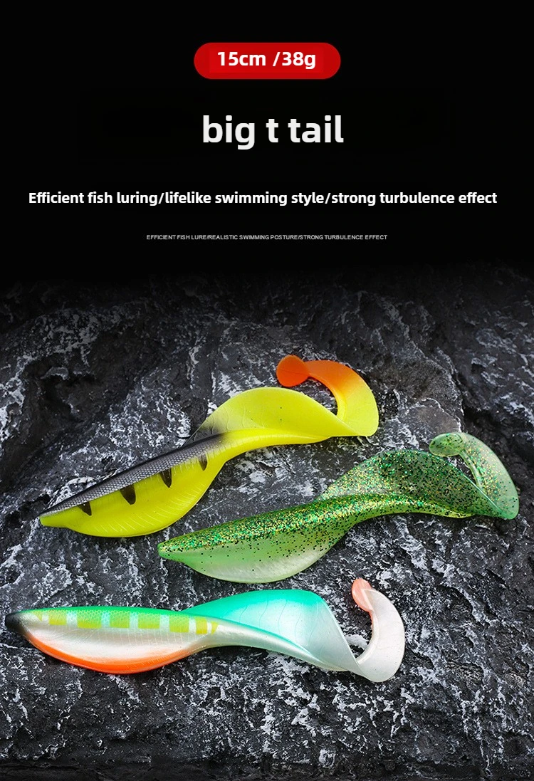 Señuelo Dragon Grub 15cm 38g MUKUN vista general