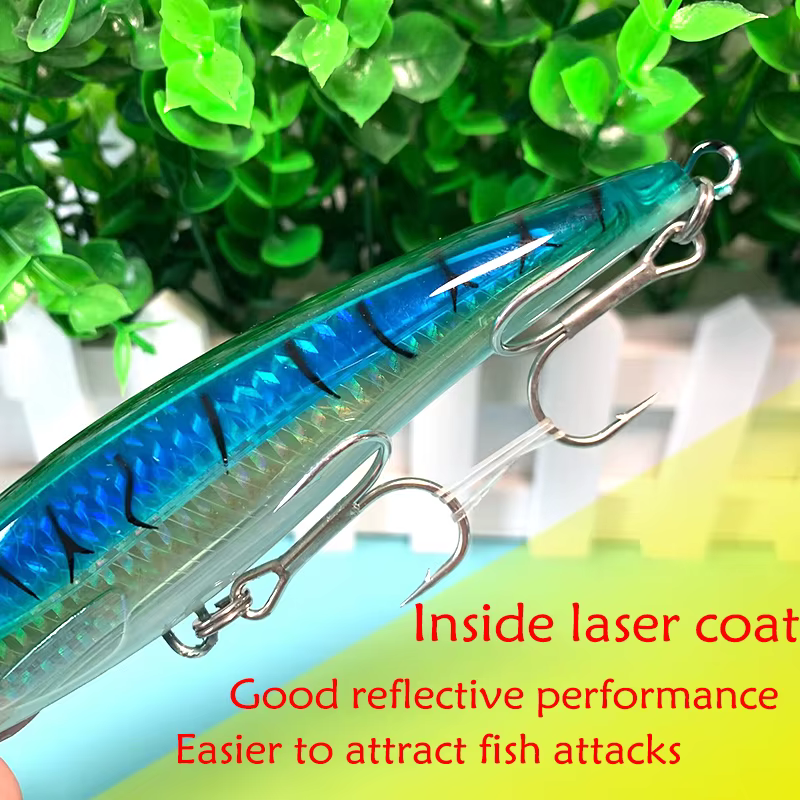 Minnow Testar 140 mm – Señuelo flotante para lubina y atún