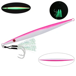 Jig 60g luminoso para mar – Hundimiento rápido y agitación lenta