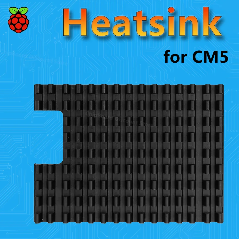Disipador de calor Raspberry Pi CM5 de aluminio oficial, enfriador - imagen 3