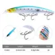 Wobbler Minnow de plástico duro para lucio y perca - imagen 5