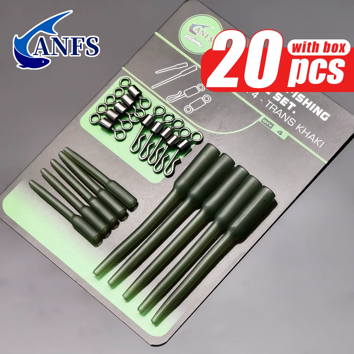 ANFS Juego de Hair Rigs para carpa – Montajes y aparejos de pesca