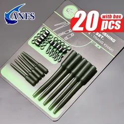 ANFS Juego de Hair Rigs para carpa – Montajes y aparejos de pesca