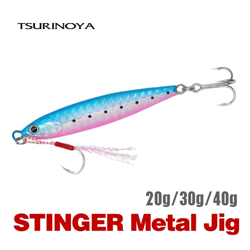 Jig metálico Tsurinoya Stinger: anzuelo para lubina en costa