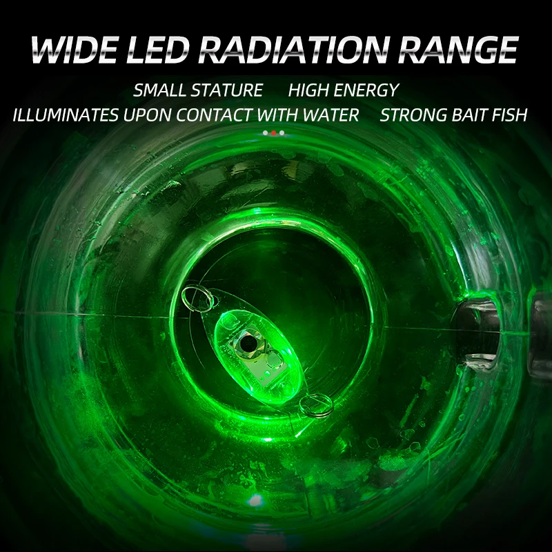 ShareShark Luz de pesca submarina LED luminosa impermeable - imagen 4