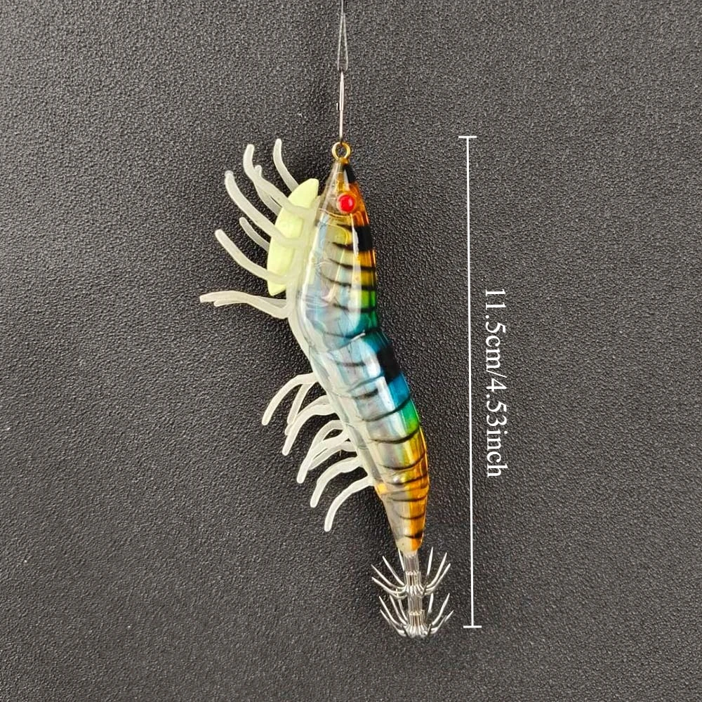 Jig de calamar glow para pesca de jigging en agua salada - imagen 2