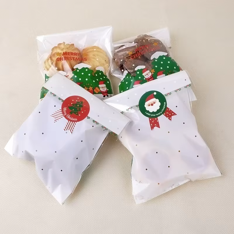 Pegatinas navideñas adhesivas para sellar regalos y paquetes - imagen 2