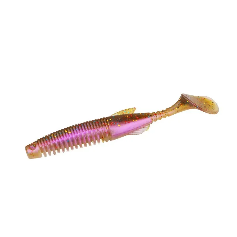Swolfy ShadTeez T-tail señuelo suave flotante para lucio y lucioperca - imagen 4