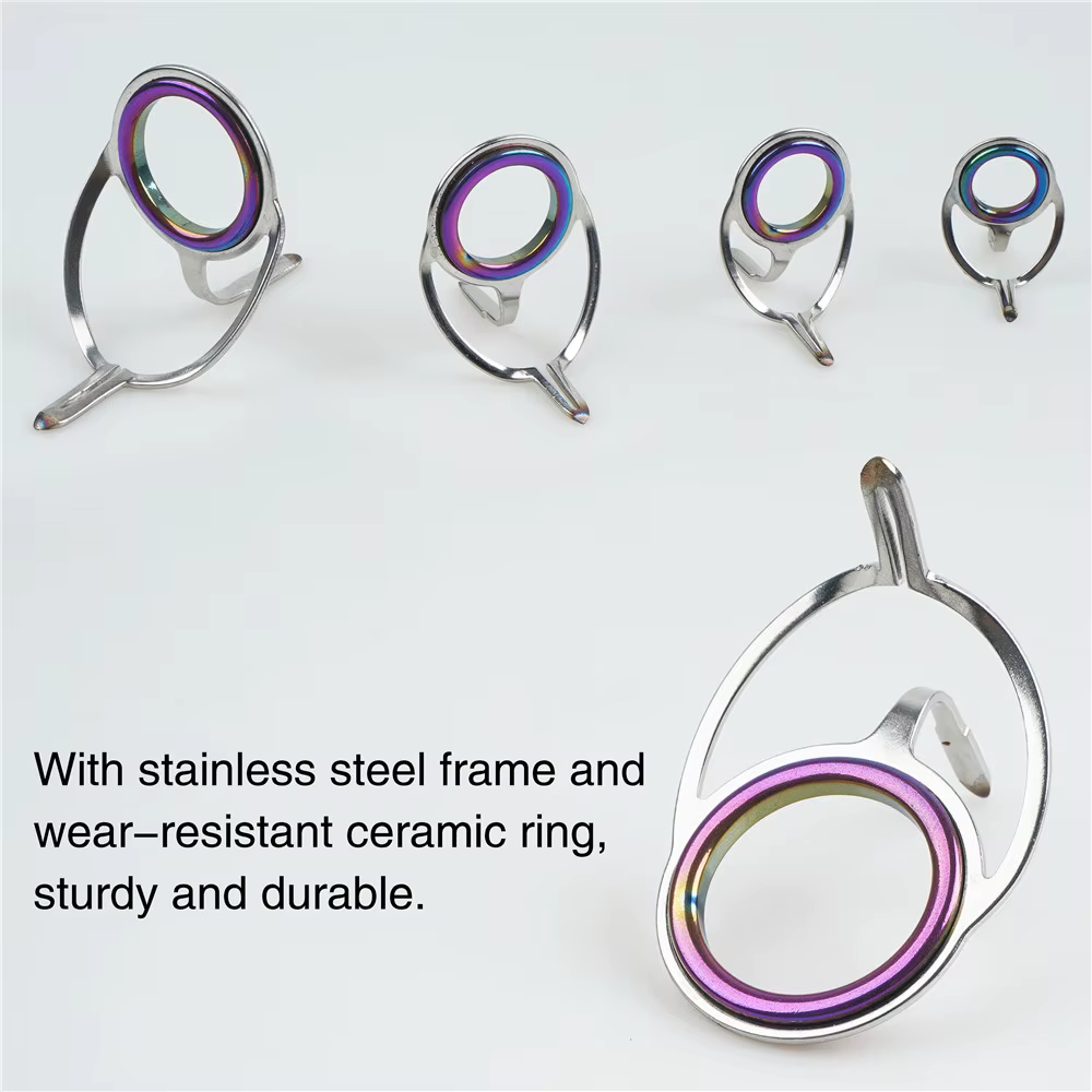 Kit reparación ojos caña – Anillos guía + punta superior de aceroinoxidable - imagen 5