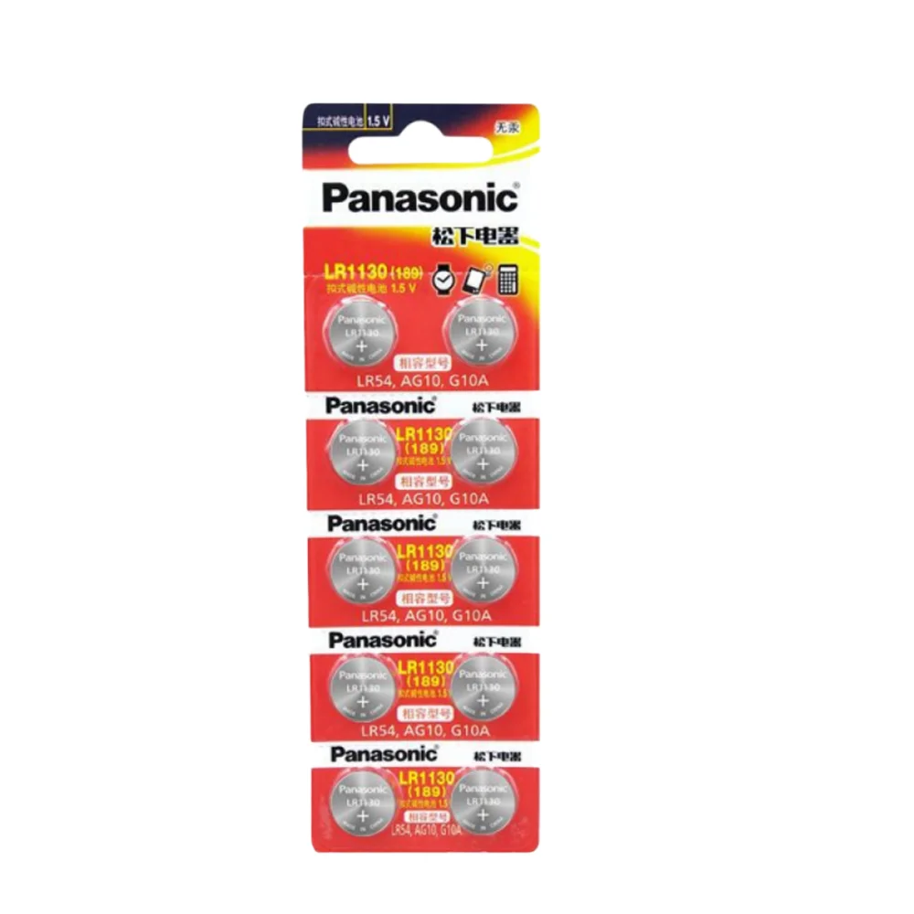 Compatibilidad de modelos AG10/LR1130/SR54