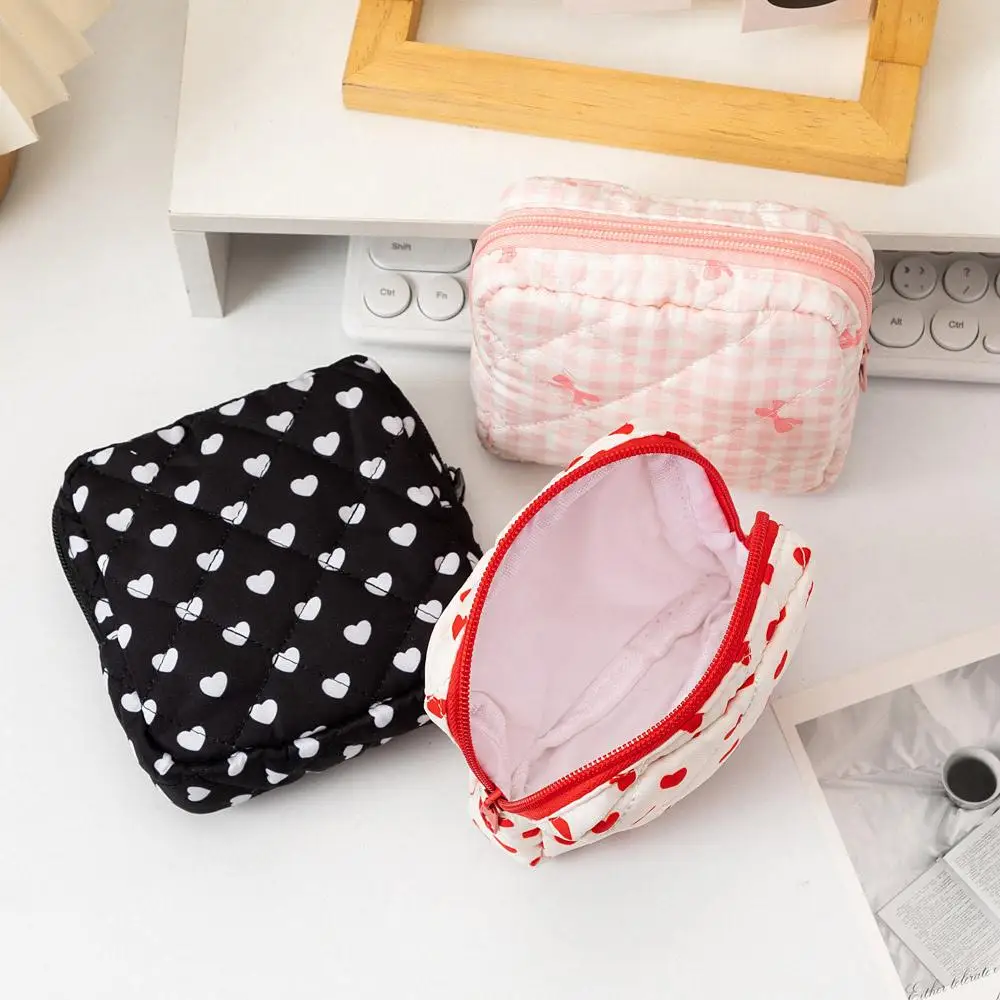 Bolsa acolchada para guardar cosméticos