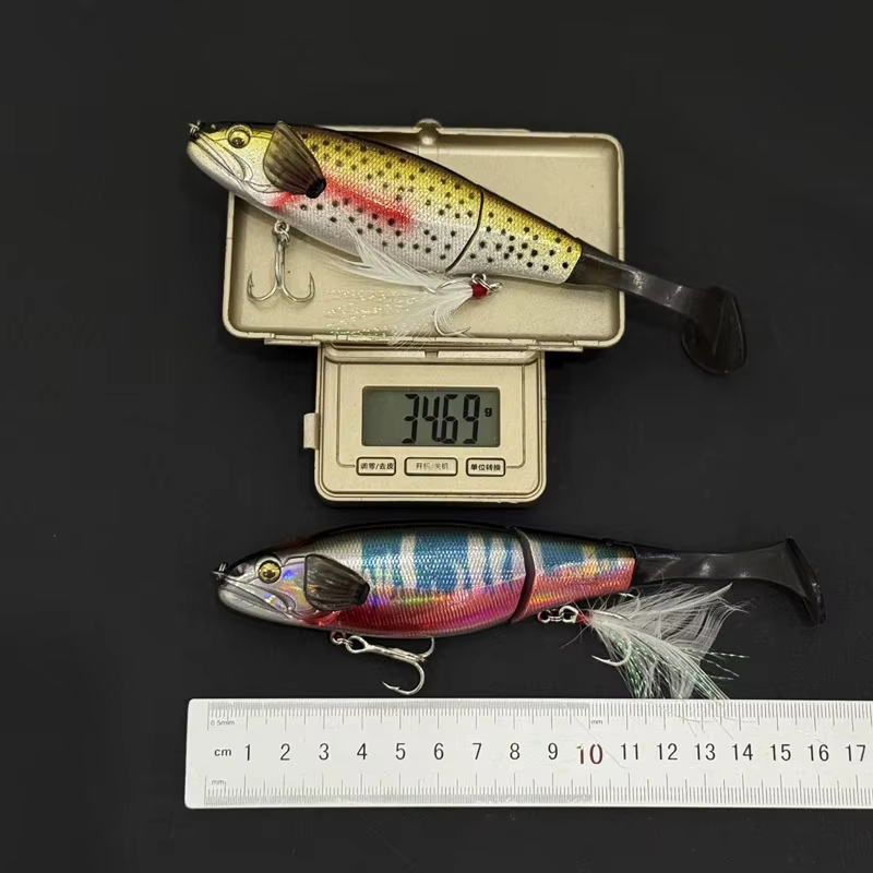 Señuelo Hard Swimbait Multi Sección 160mm – Para Zope, Lubina y Trucha