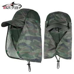 Gorra de pesca Walk Fish – Protección UV antiviento transpirable