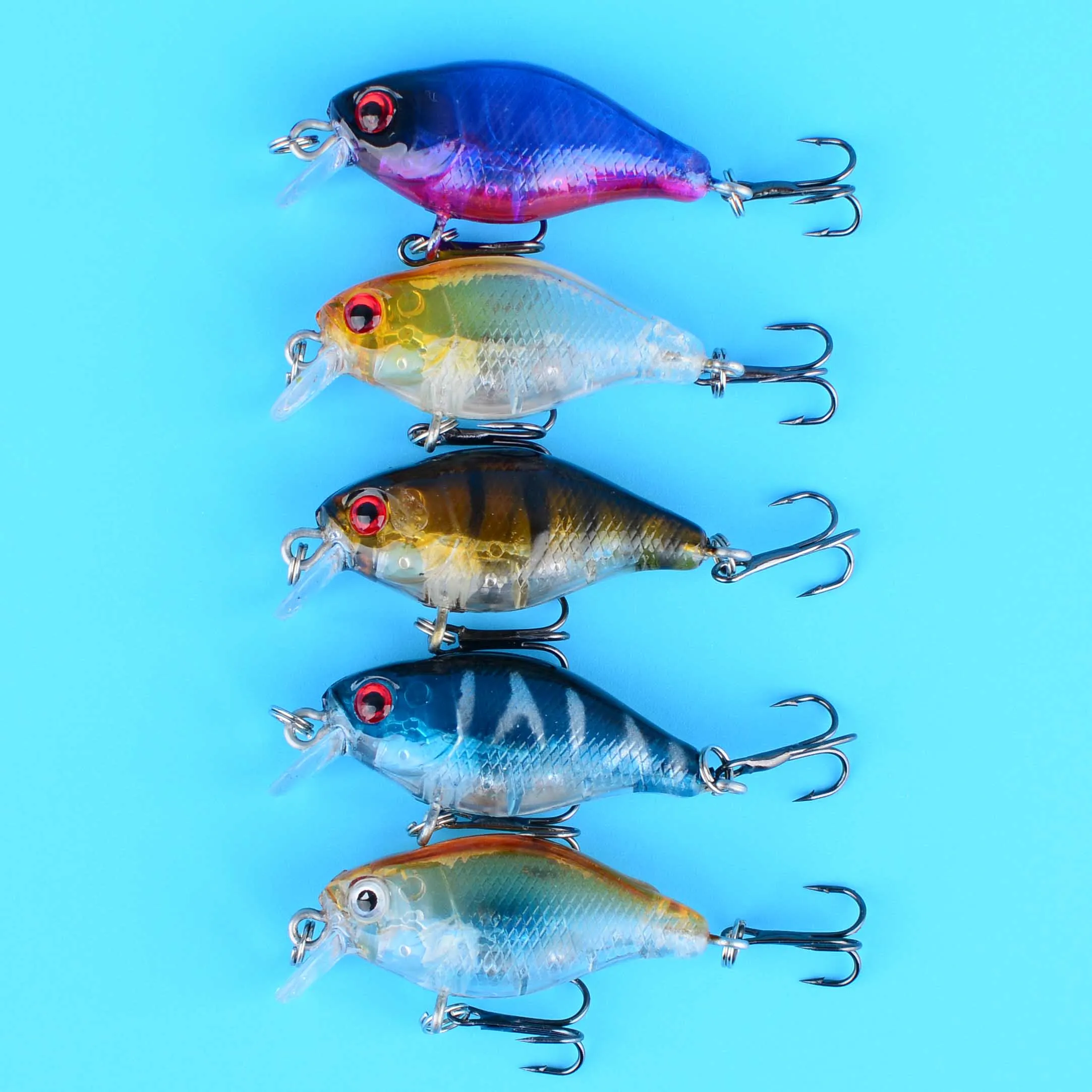 Señuelo de pesca duro artificial flotante