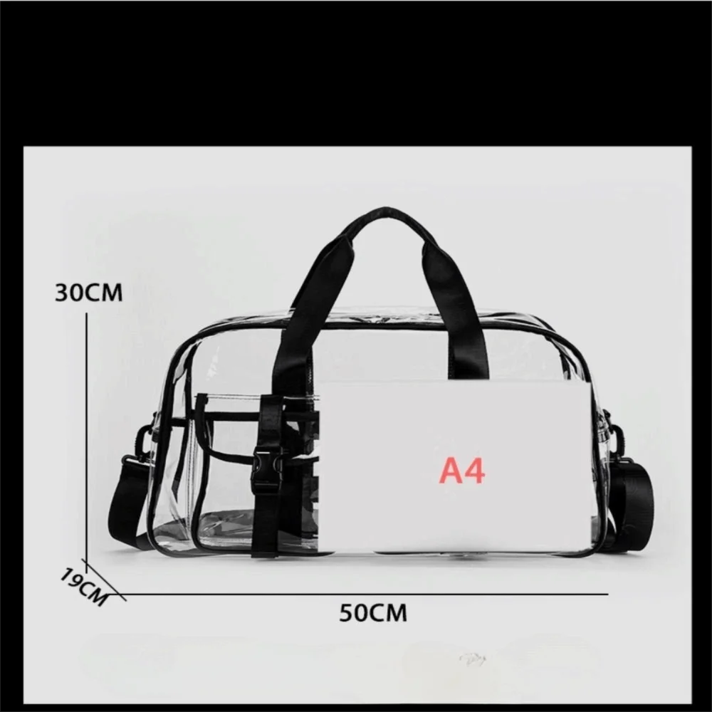 Bolsa impermeable PVC transparente con cremallera para pesca - imagen 5
