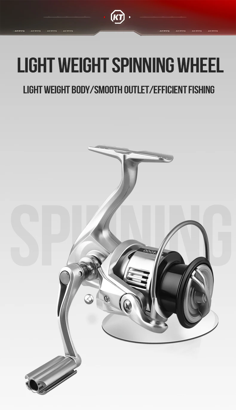 Caña de spinning ligera y preparada para lance