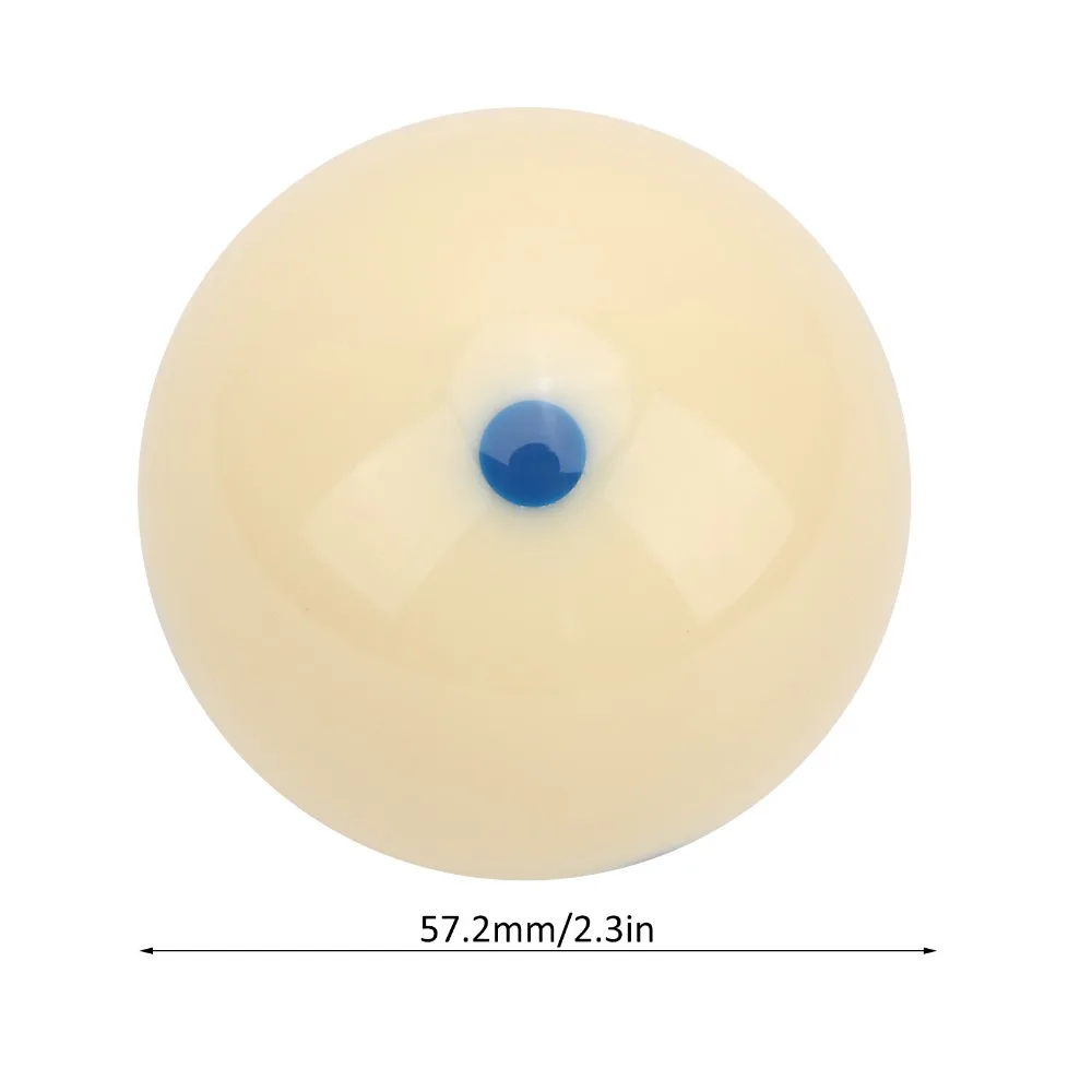Bola de entrenamiento azul y blanca con puntos