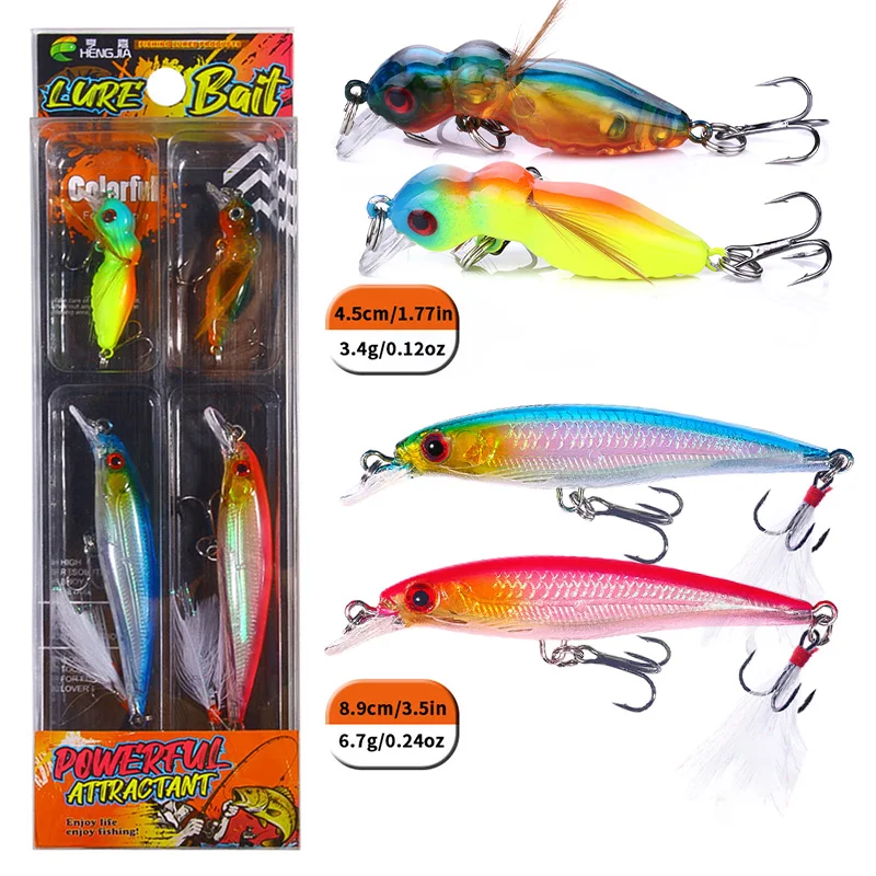 Minnow y crankbait en pack