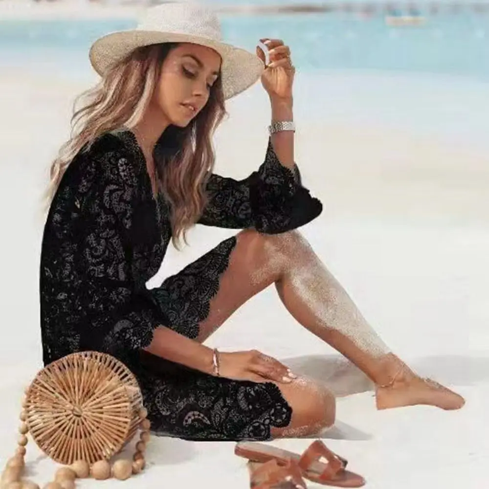 Diseño elegante con caída tipo cover up