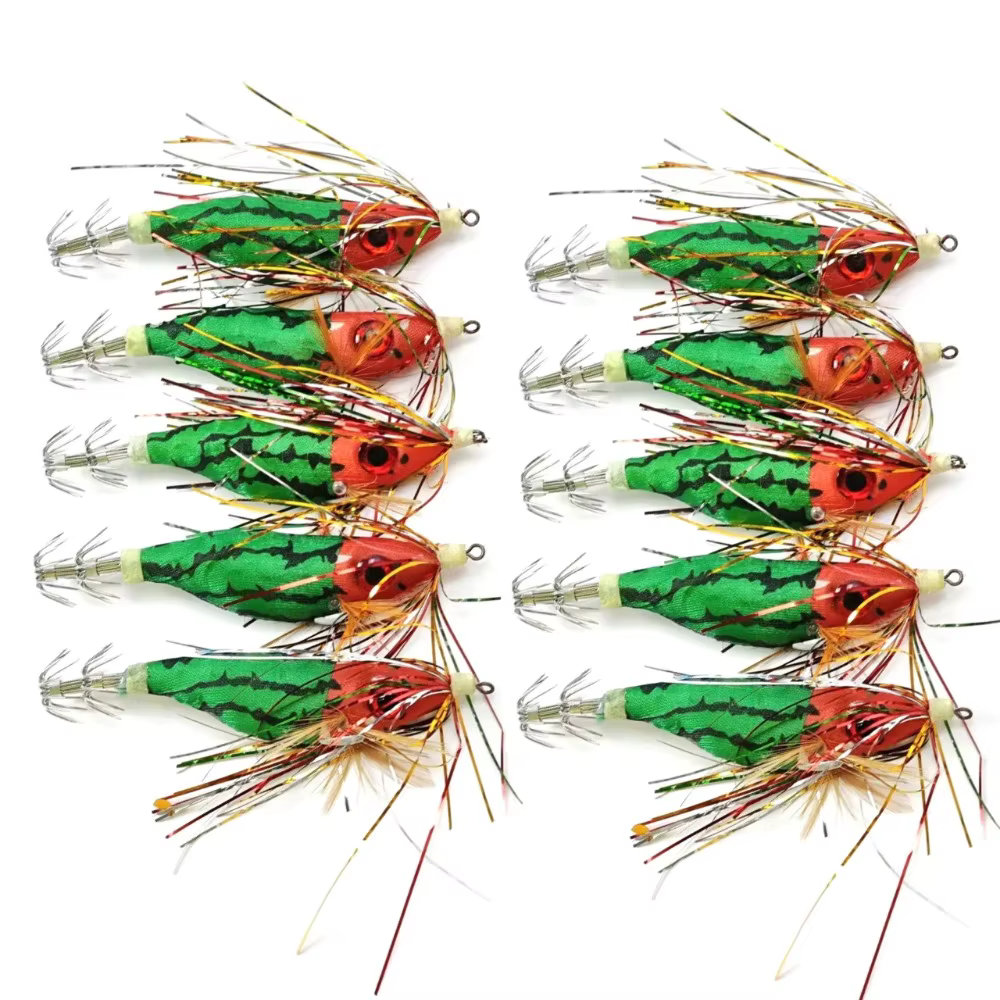 Egi UV de Madera 10 cm – Señuelo para Pesca del Calamar - imagen 5