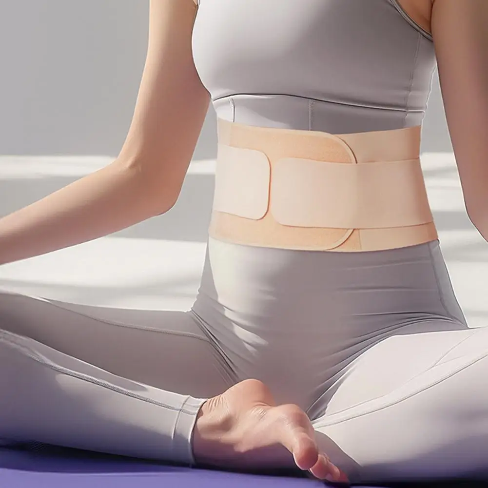 Faja lumbar ajustable con soporte