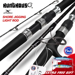 Hunthouse caña de pescar barco fibra carbono anillos Fuji