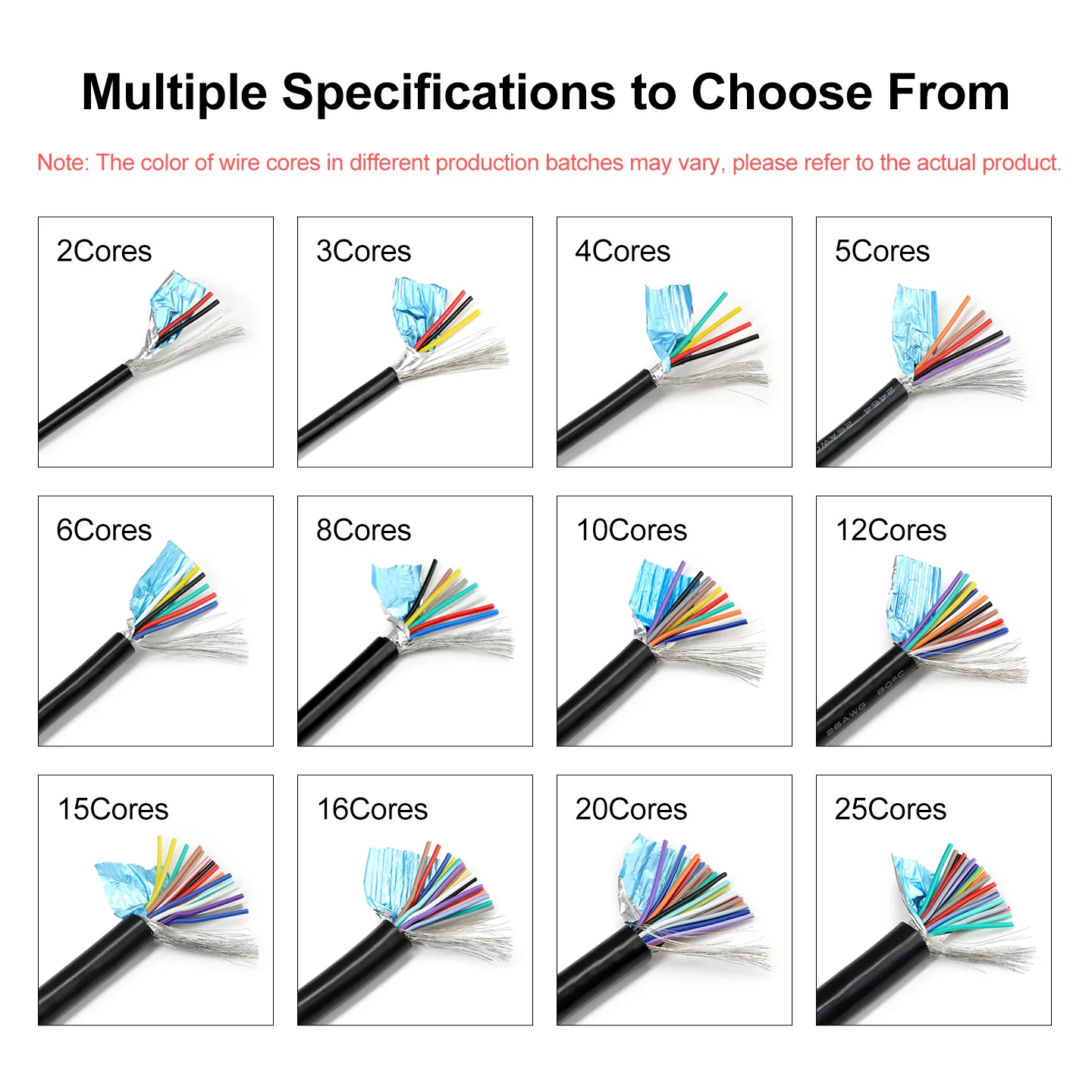 Cable de cobre doble blindaje antiinterferencias para control de señal - imagen 3