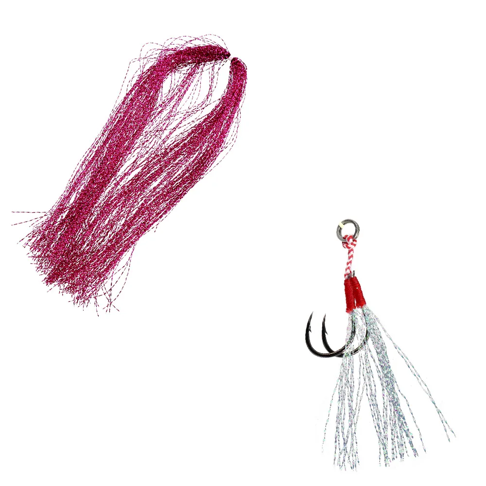 Señuelo mosca Bulu Kilat – Acabado oropel brillante - imagen 5