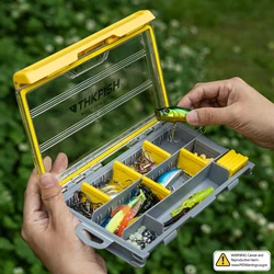 THKFISH Kit de señuelos de pesca para agua dulce y salada