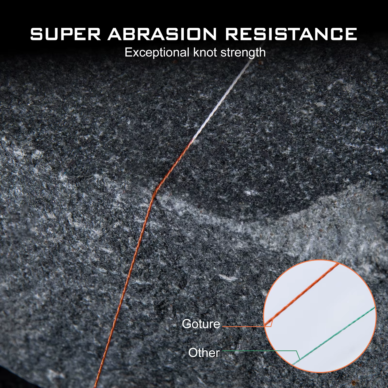 Línea de pesca Goture PE multifilamento 8-30 lb superresistente - imagen 3