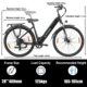 TTGO HZ-28ST Bicicleta eléctrica urbana de aluminio ligero - imagen 4