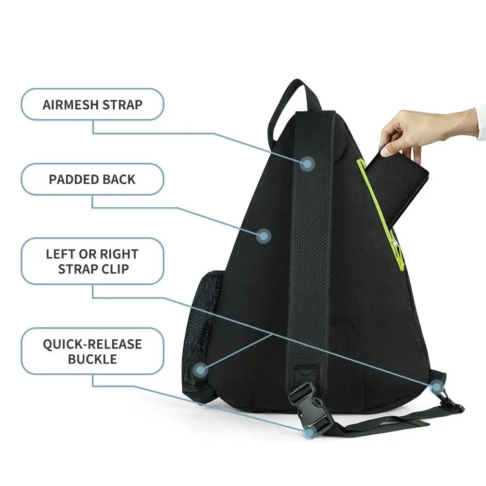 Bolsa de pickleball gran capacidad impermeable con correa ajustable - imagen 3