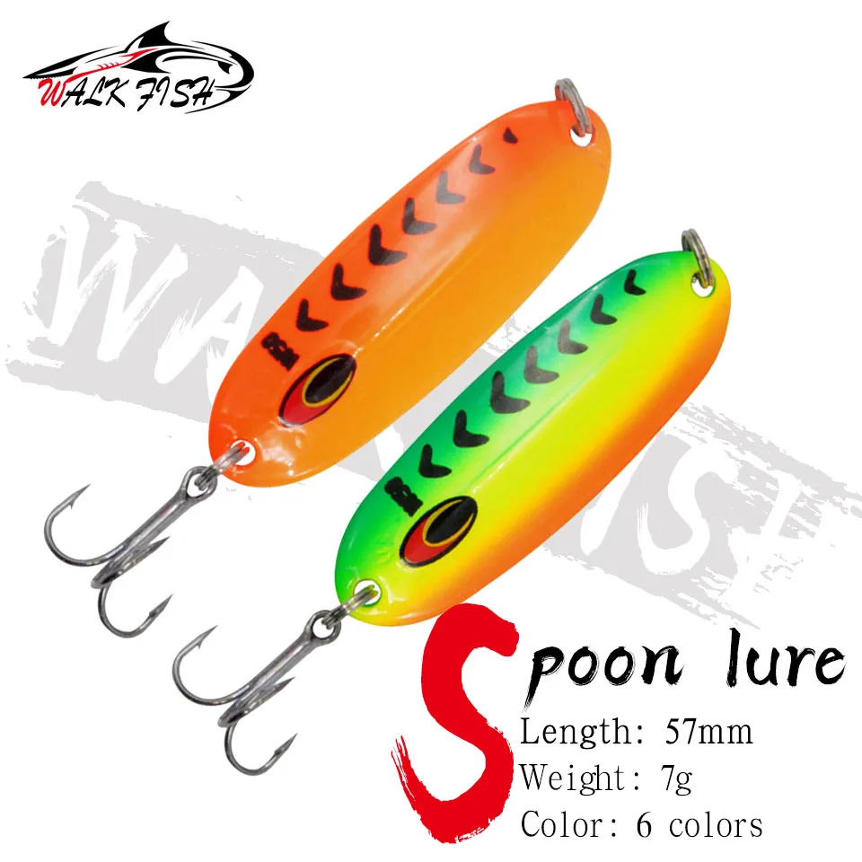 WALK FISH Señuelo Jig Giratorio – Anzuelo Triple Swimbait Lentejuelas