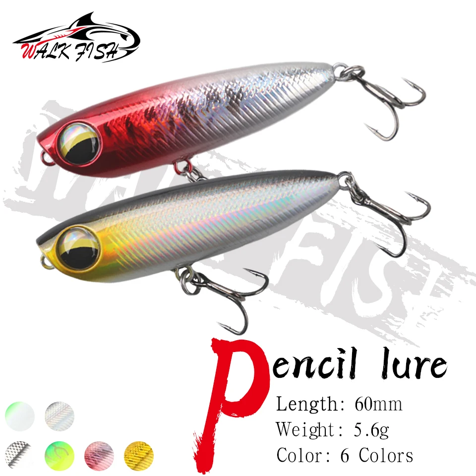 Señuelo Popper Walk Fish – Superficie tipo lápiz para lubina - imagen 4